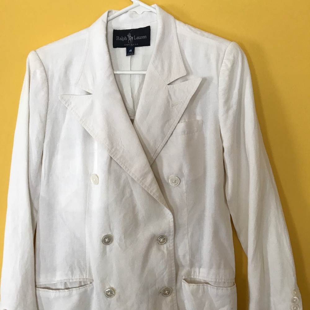 Ralph Lauren Linen Blazer